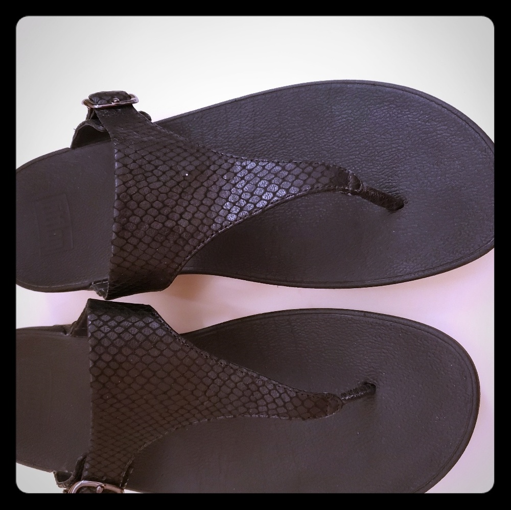 FitFlop black sandal